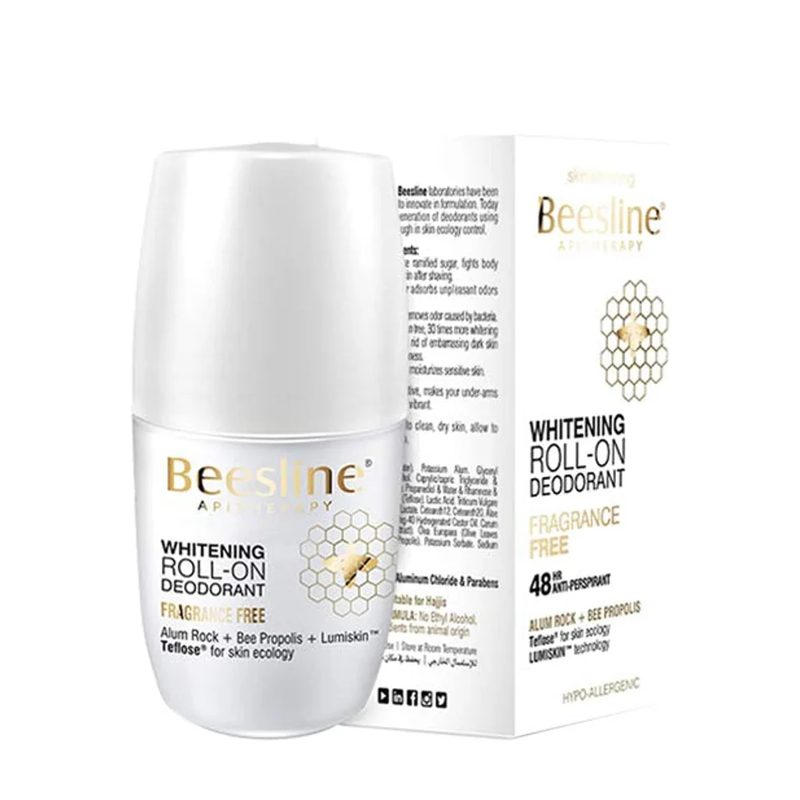 BEESLINE DEO(WHITENING FRAGRANCE FREE SP.150M+ROLL ON FRAGRANCE FREE 50M)OFFER