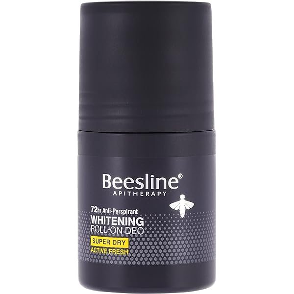 BEESLINE DEO.SUPER DRY ACTIVE FRESH WHITENING ROLL ON 50M