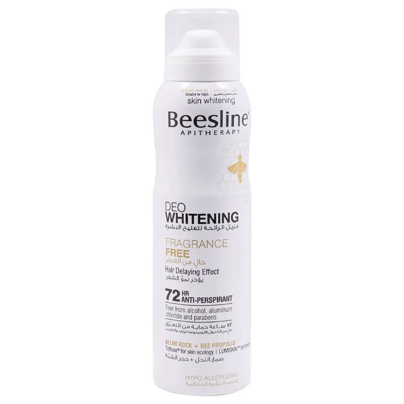 BEESLINE DEO.WHITENING FRAGRANCE FREE SP.FOR WOMEN 150M