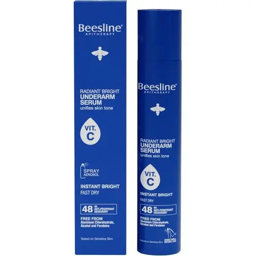 BEESLINE RADIANT BRIGHT UNDERARM SERUM VIT-C INSTANT BRIGHT 150M