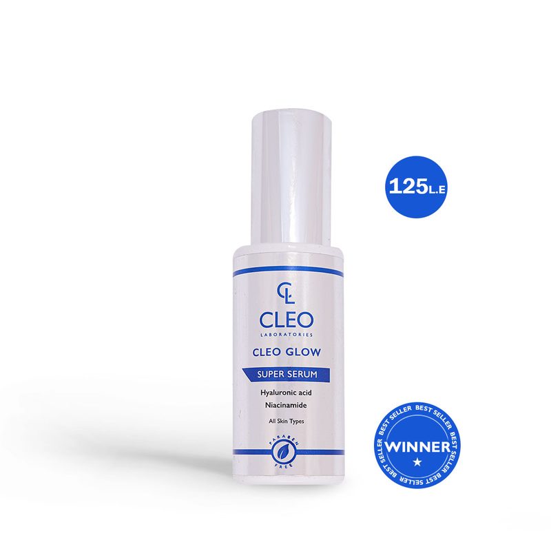 CLEO GLOW SUPER HYALURONIC ACID NIACINAMIDE SERUM 30M