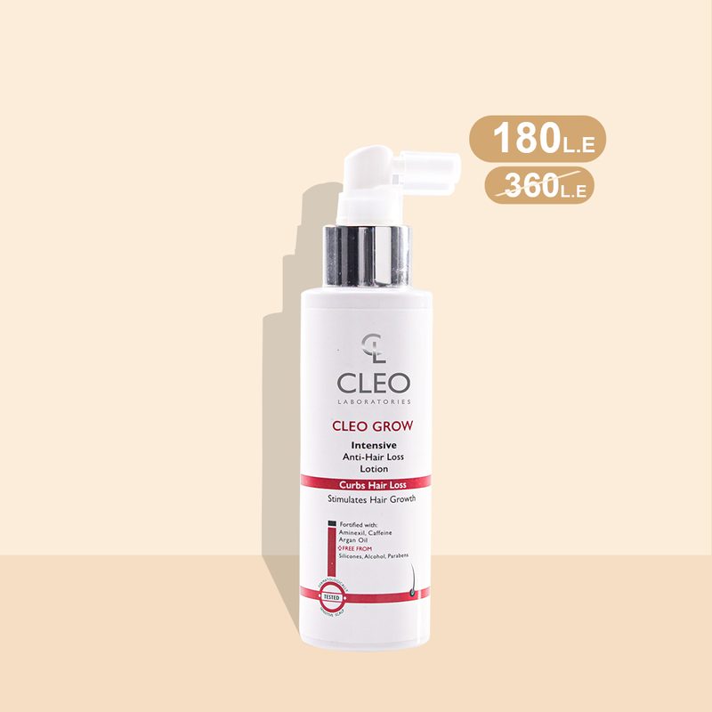 CLEO GROW HYALURONIC ACID INTENSIVE ANTI HAIR LOSS LOTION 100M (1+1) OFFER