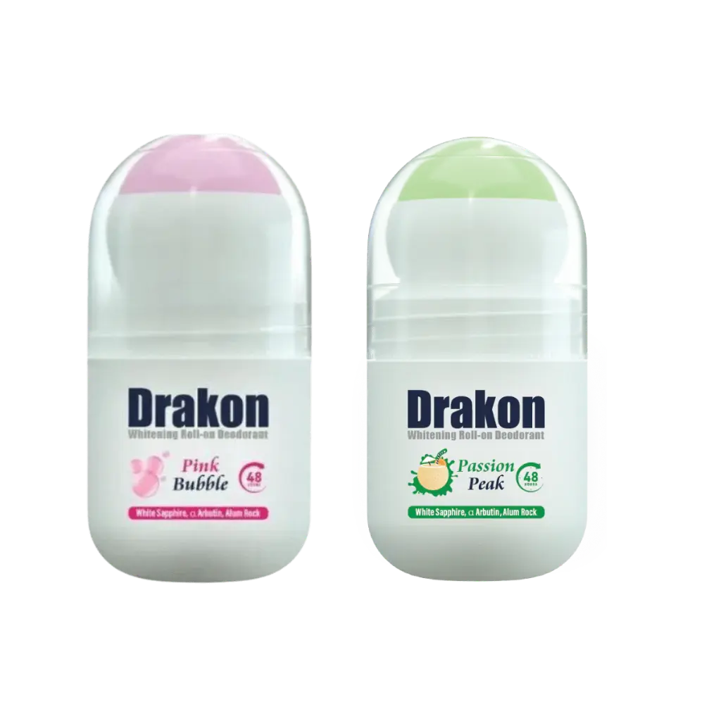 DRAKON DEO.WHITENING(PASSION PEAK+PINK BUBBLE)ROLL ON 50M OFFER