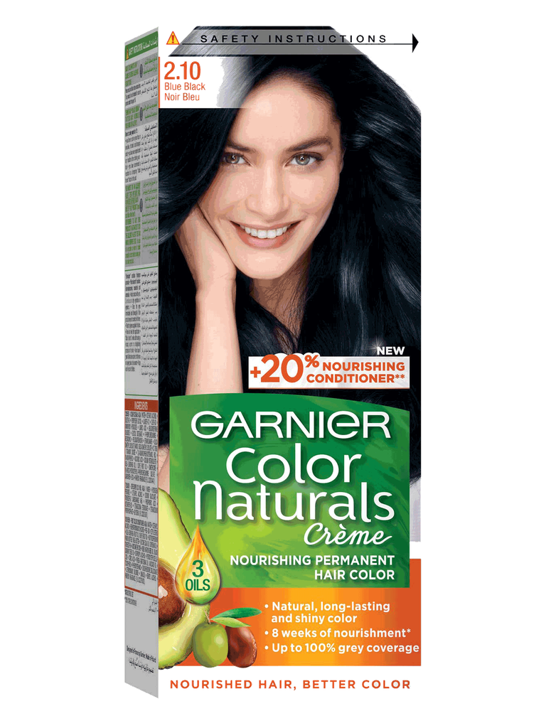 GARNIER HAIR COLOR NATURAL CR /2.10 (BLUE BLACK )
