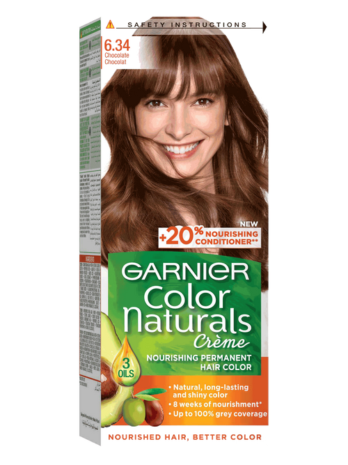 GARNIER HAIR COLOR NATURALS CR /6.34(CHOCOLATE BROWN)15% OFFER