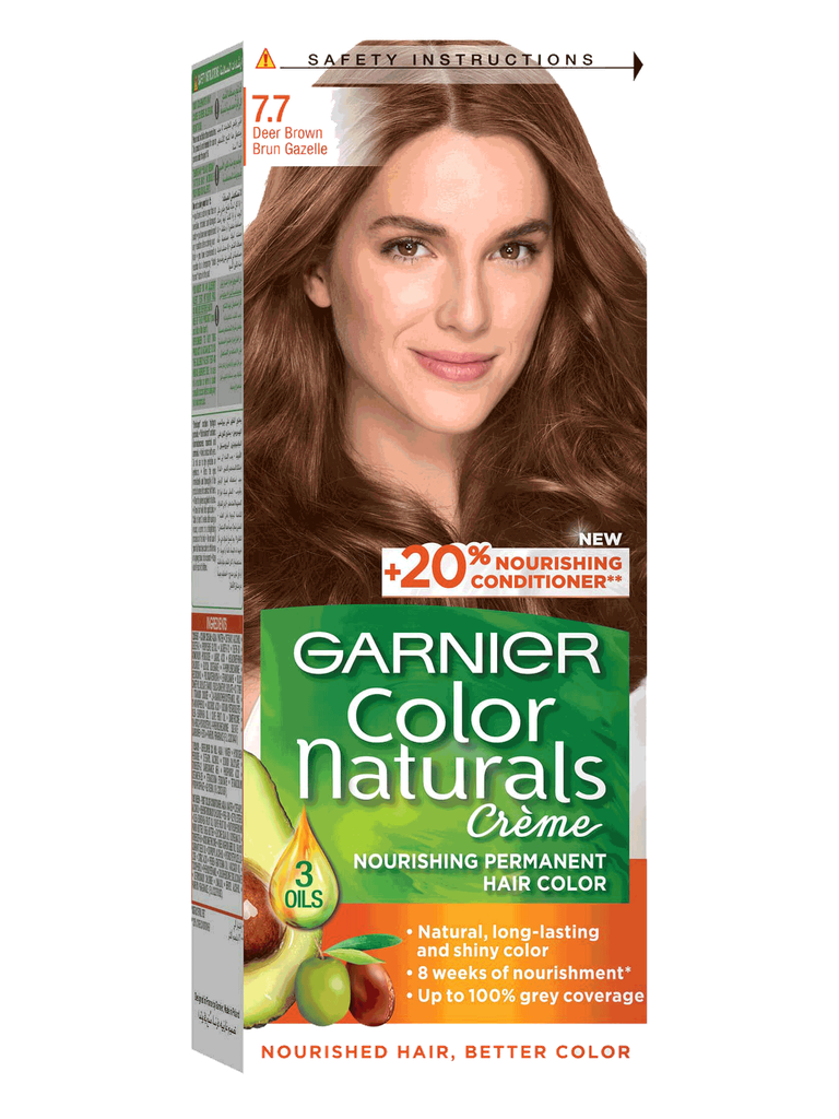 GARNIER HR COLOR NATURALS CR /7.7(DEER BROWN)