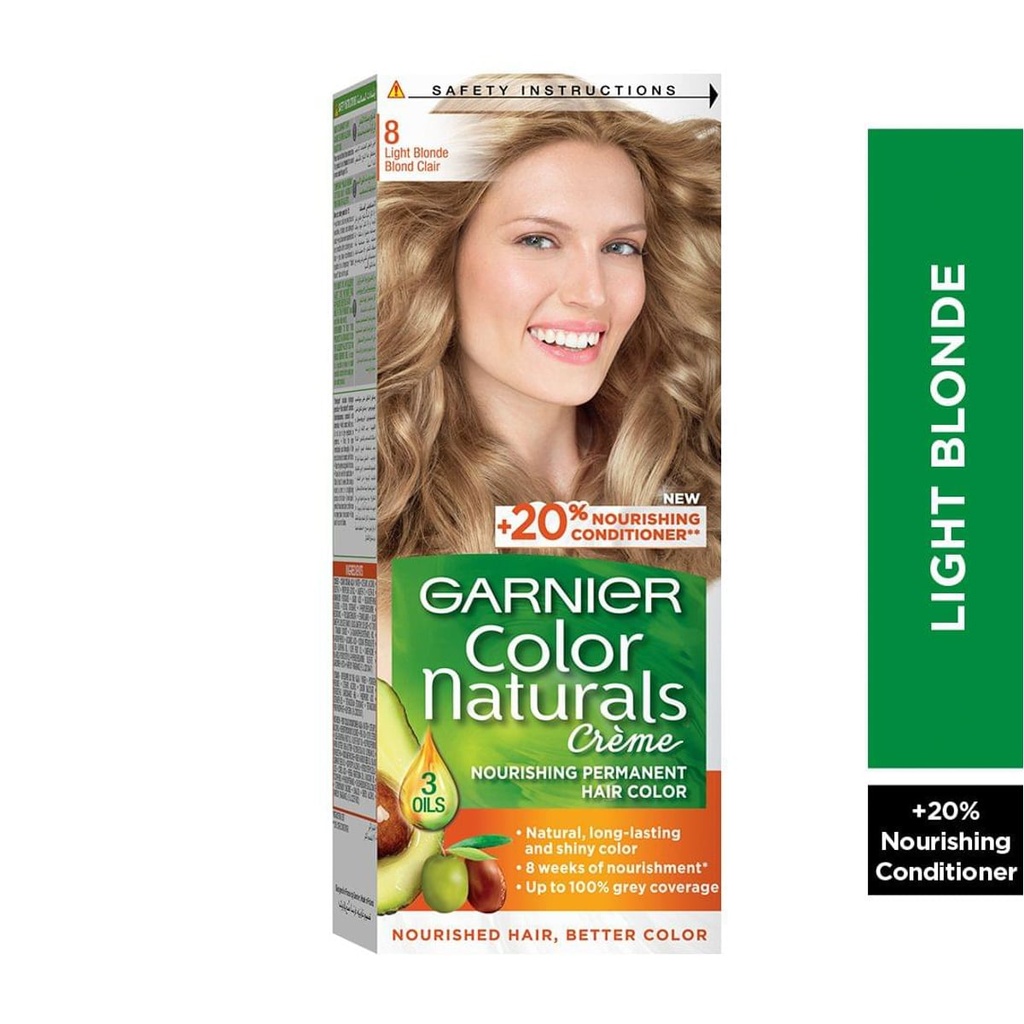 GARNIER HR COLOR NATURALS CR/8(LIGHT BLOND)