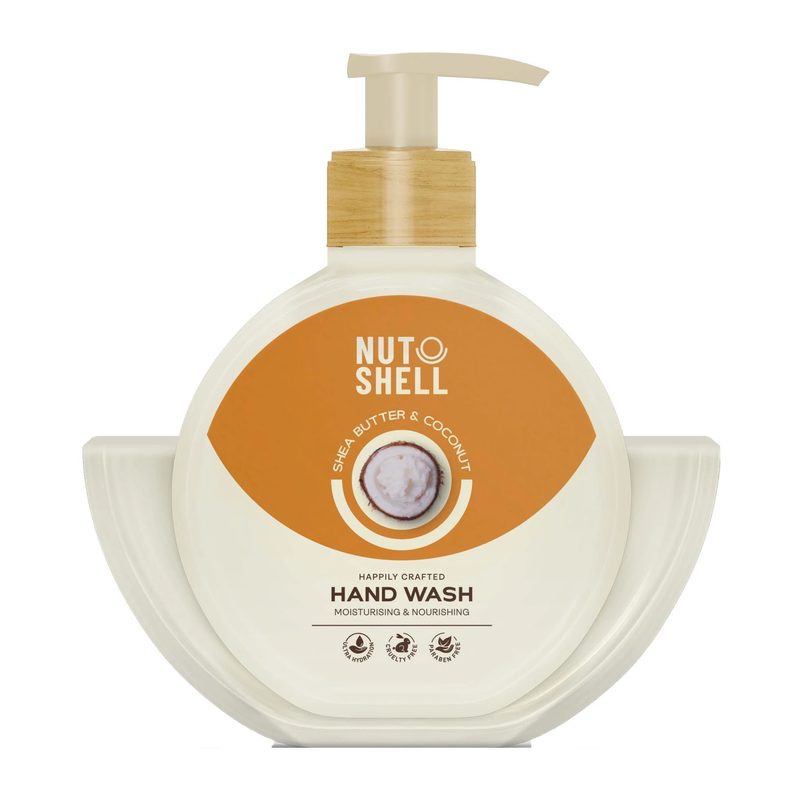 NUT SHELL SHEA BUTTER & COCONUT HAND WASH 375M