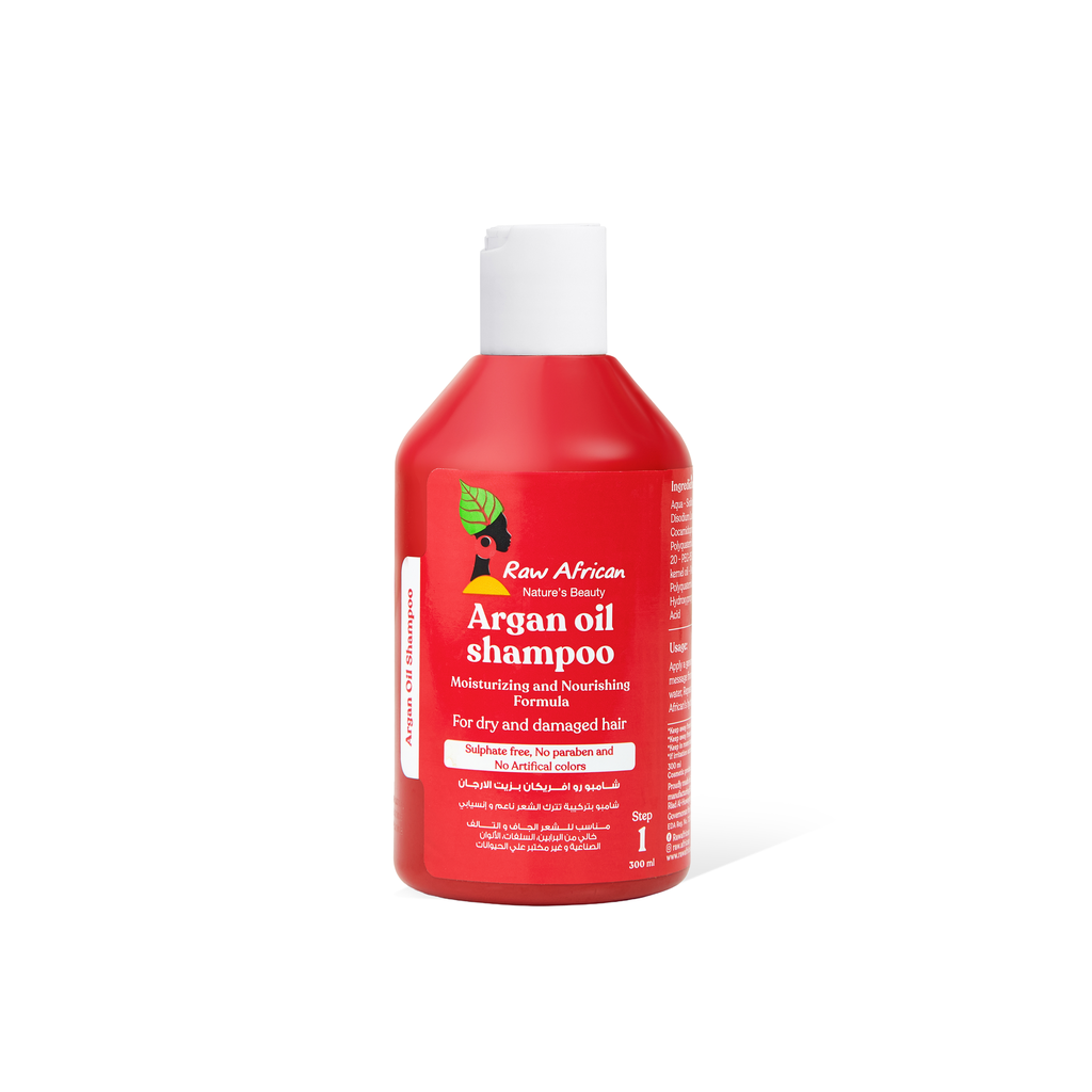 RAW AFRICAN ARGAN OIL SHAMPOO 300M