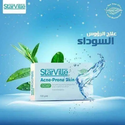 ستارفيل اكني صابون 100جم ك 99ق