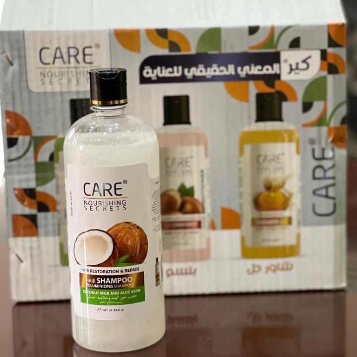 كير اند مور شامبو بالصبار وجوز الهند 1000مل