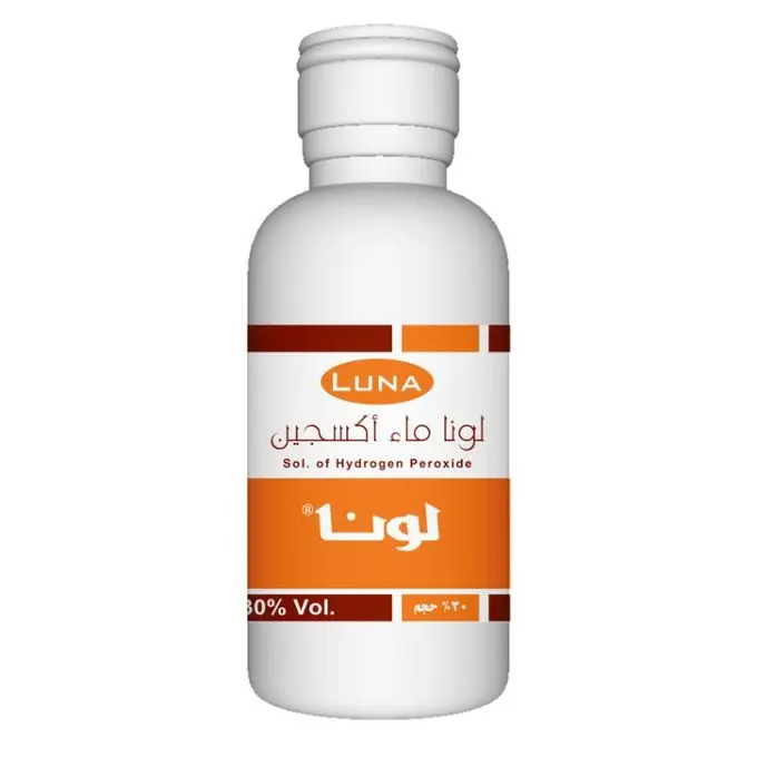 لونا ماء اكسجين (10%) 80مل