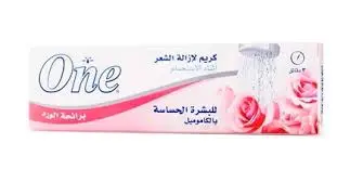 ون كريم ازالة الشعر للبشرة الحساسة(وردي) 125جم