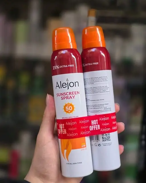 ALEJON SUNSCREEN SPF(50+) SPRAY 250M (2BOX) OFFER
