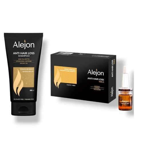 ALEJON ANTI HAIR LOSS 3*15ML VIALS+ALEJON HAIR LOTION 150ML