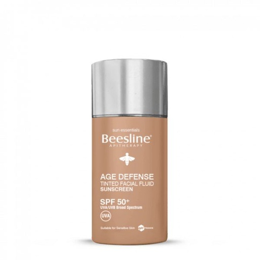 [P00187] BEESLINE AGE DEFENSE SUNSCREEN MEDIUM TINTED FLUID SPF 50+ 40ML