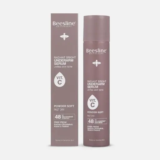 [P05853] BEESLINE RADIANT BRIGHT UNDERARM SERUM VIT-C POWDER SOFT 150M