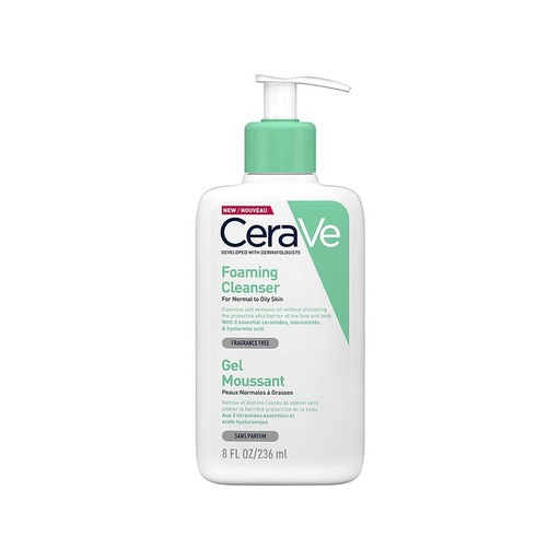 [D00004] CERAVE FOAMING CLEANSER NORMAL&OILY SK 236M