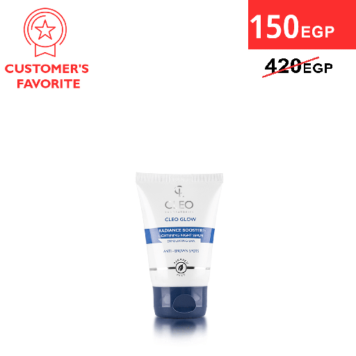 [P01813] CLEO GLOW RADIANCE BOOSTER LIGHTENING NIGHT SERUM 30M (1+1) OFFER