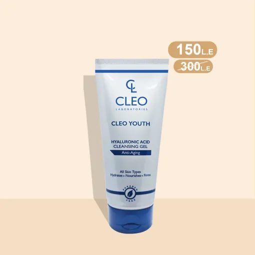 [P05705] CLEO YOUTH HYALURONIC ACID CLEANSING GEL ANTI AGING 150M (1+1) OFFER