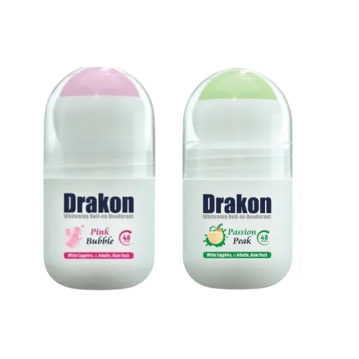 [P02117] DRAKON DEO.WHITENING(PASSION PEAK+PINK BUBBLE)ROLL ON 50M OFFER
