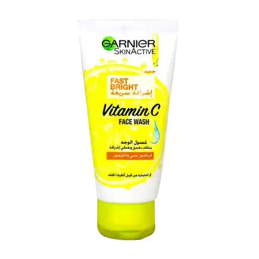 [D00362] GARNIER FAST FAIRNESS FACE WASH LEMON 50M