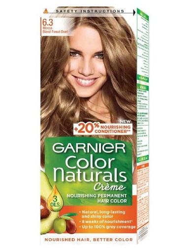 [D0588] GARNIER HAIR COLOR NATURALS CR /6.3 (MOCCA)