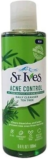 [P06153] ST.IVES ACNE CONTROL DAILY CLEANSER TEA TREE 189ML
