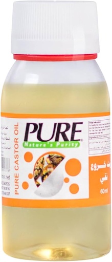 [P05912] بيور زيت خروع نقي 60مل