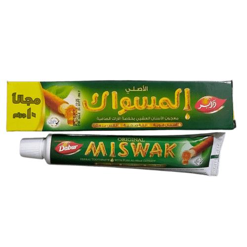 [D3323] دابر المسواك معجون اسنان عشبي 50جم(+10جم مجانا)