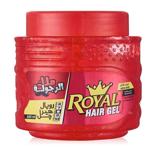 [D02206] رويال جيل للشعر (بنفسجي) 600مل