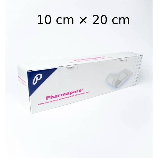 [P04962] فارمابور شاش دريسنج لاصق 10*20سم(العبوة40ق)