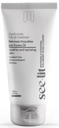 [P000854] SEE-LIT WHITENING & HYDRATING HYALURONIC FACIAL CLEANSER 150M (1+1) OFFER